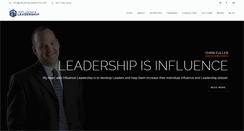 Desktop Screenshot of influenceleadership.com
